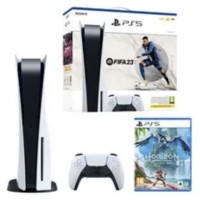 Console PS5 + FIFA 23 + HORIZON 2 + 2e Manette